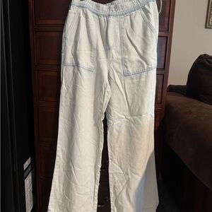 Thread & Supply Sky Blue Elastic Waist Pants